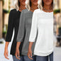 Women's 3-Pack 3 4 Sleeve Tunic Tops FitiqueFit