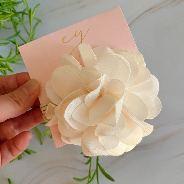Chiffon Petals Rosette Tie necklace Shop Style & More | Fresh Looks, Everyday Deals & Free Shipping