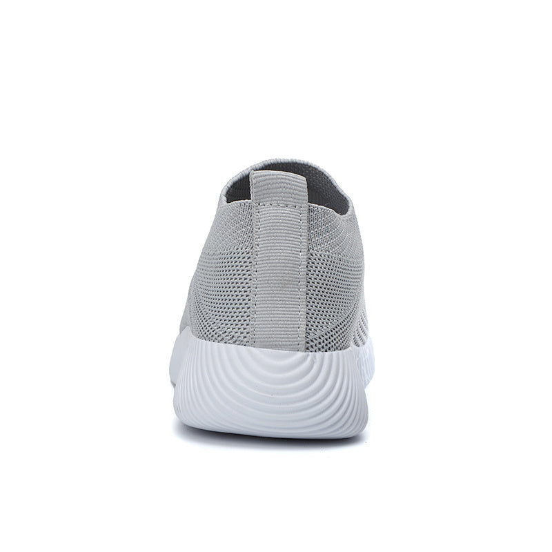 Women'S Lightweight Slip-On Sneakers, Solid Color Fabric Upper, Round Toe, MD Sole, Low Top, All-Season Casual Shoes for Running, Fitness, Dance, Walking, Travel NovaCart