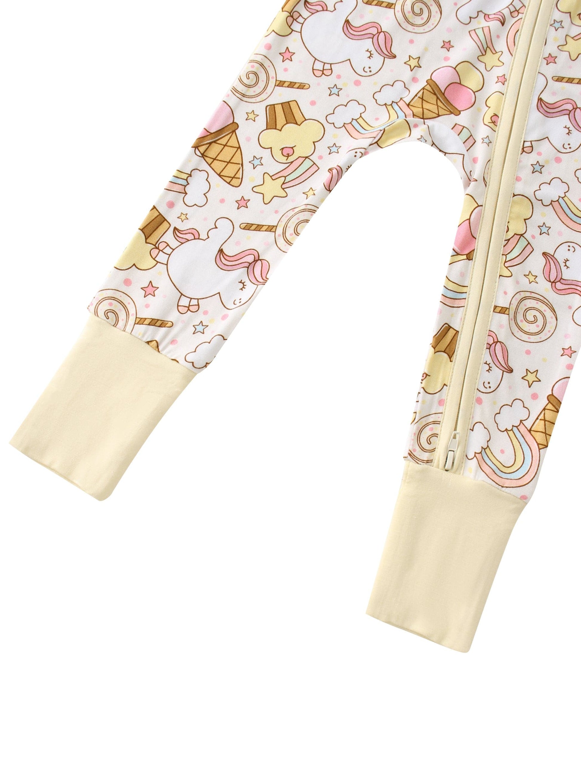 Posh TOT Sweet Treats Bamboo Baby Convertible Zippy Romper  CINCO DE MAYO PROMO - FINAL SALE Charlies Project Kids