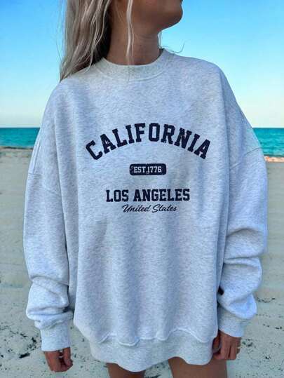 Women's Cute Kitten Graphic Sweatshirt FitiqueFit