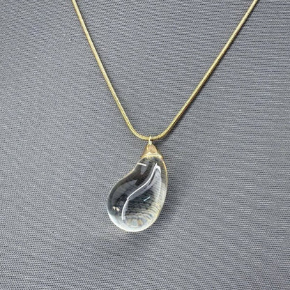 Double Layer Necklace with Clear Teardrop Pendant Shop Style & More | Fresh Looks, Everyday Deals & Free Shipping