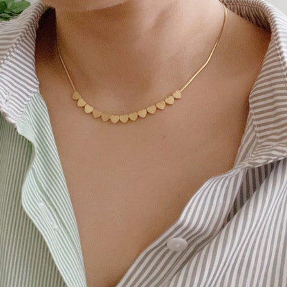With Me Mini Hearts Necklace Shop Style & More | Fresh Looks, Everyday Deals & Free Shipping