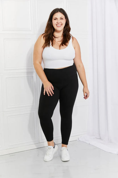 Leggings Depot Full Size Strengthen and Lengthen Reflective Dot Active Leggings New Era Fashion LLc