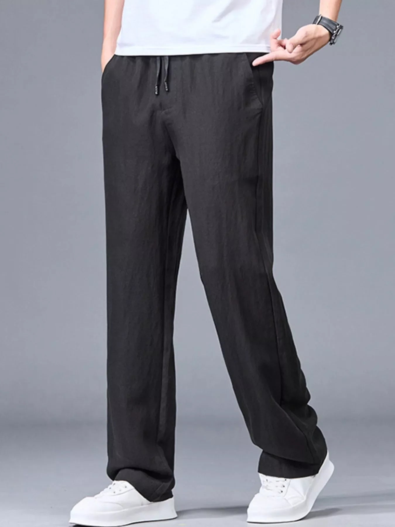Men's Plus Size Lightweight Casual Pants New Era Fashion LLc