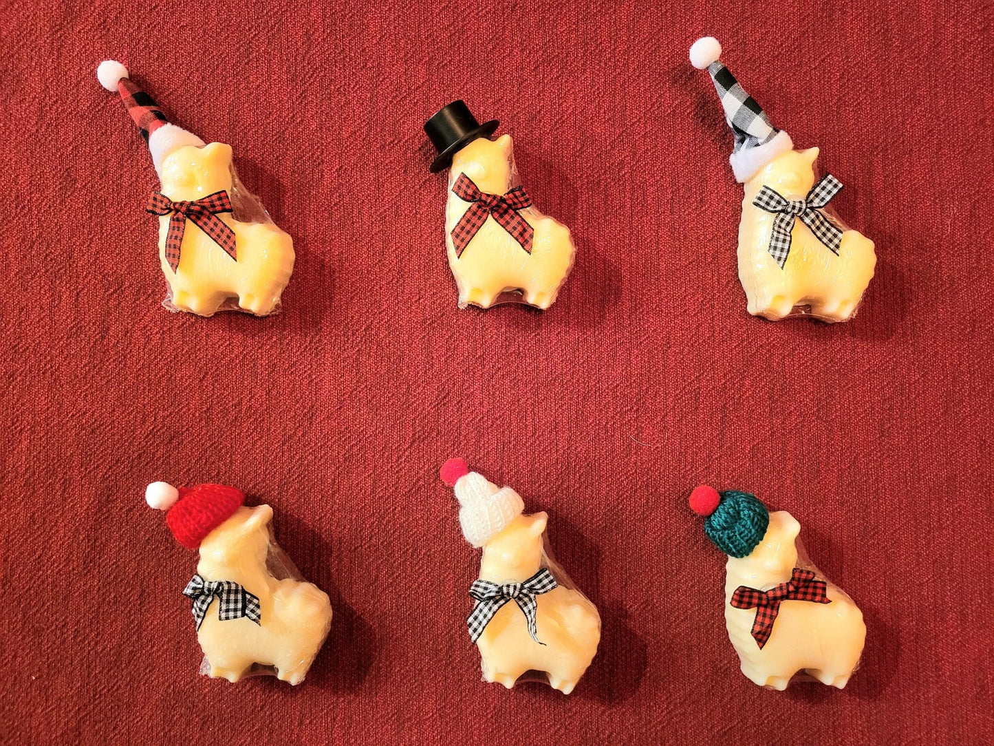 Decorative Alpaca Goat Milk Soap Figures Purely Alpaca