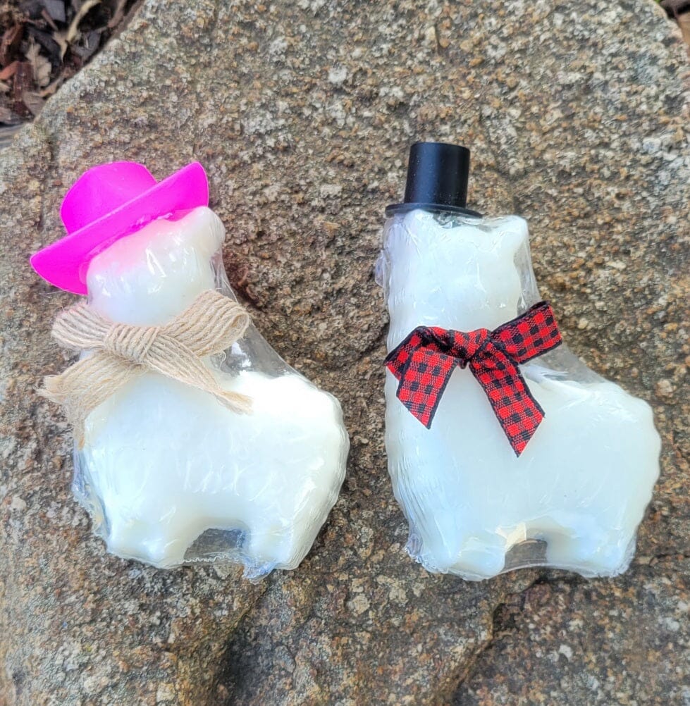 Decorative Alpaca Goat Milk Soap Figures Purely Alpaca