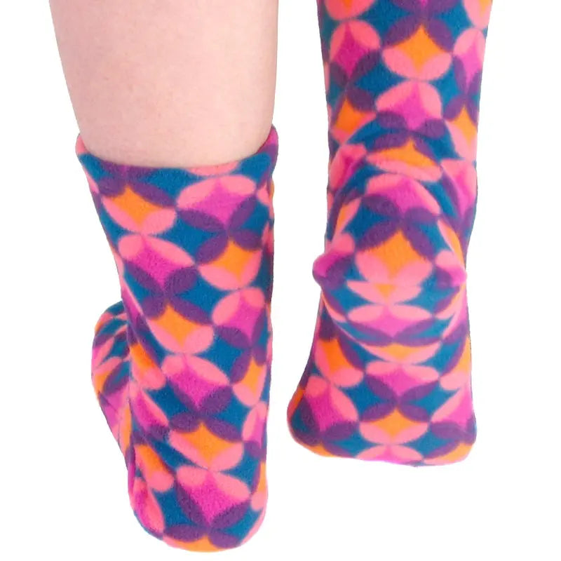 Polar Feet Fleece Socks - Art Deco Polar Feet® LLC