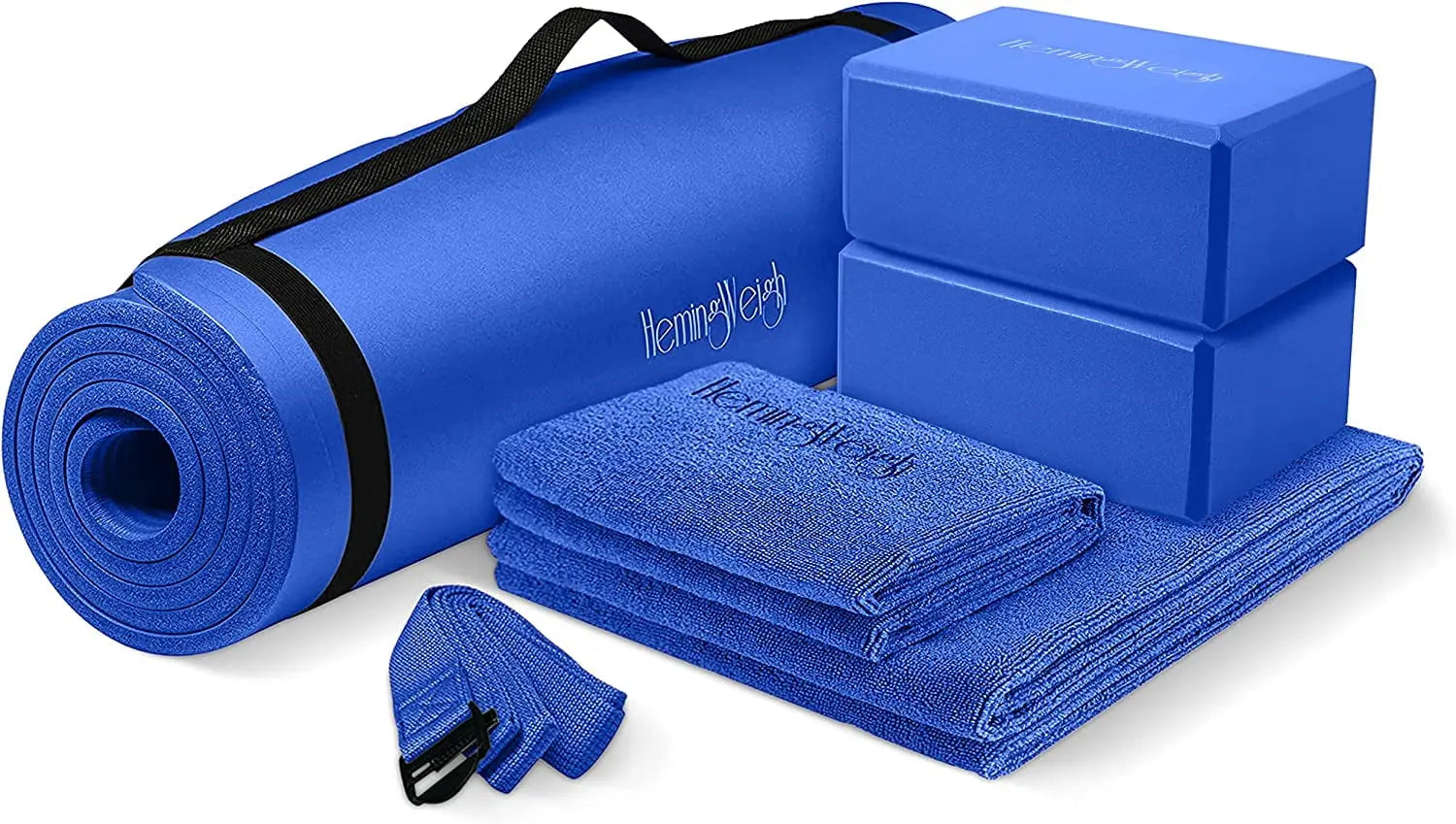 Elevate Your Yoga Practice with Our 6-Piece Non-Slip Yoga Mat Set - Perfect for Beginners!