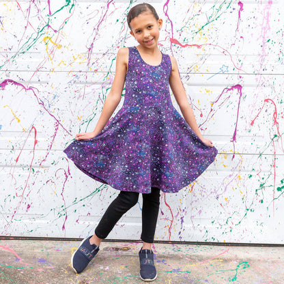 Deep Field Galaxies Sleeveless Play Dress with Pockets Princess Awesome & Boy Wonder