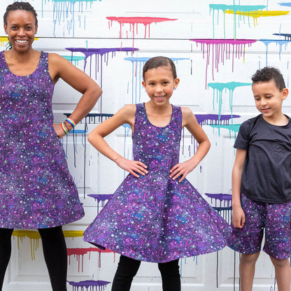 Deep Field Galaxies Sleeveless Play Dress with Pockets Princess Awesome & Boy Wonder