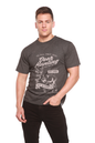 Deer Hunting Men's Bamboo Viscose/Organic Cotton Short Sleeve Graphic T-Shirt Spun Bamboo