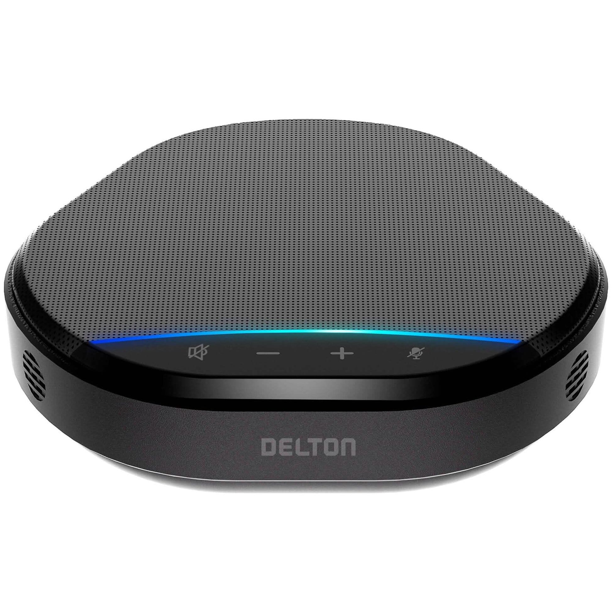 Delton C3900 USB Conference Speaker and Microphone, AI Noise Reduction, 5W Speaker, 16 ft Pickup Distance, 360Â° Voice Pickup Conference Speaker for Office, Home, Online Meetings and More - Black DailySale