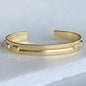 Derby Day - Equestrian Horseshoe Cuff Bracelet in Gold Urban-Equestrian