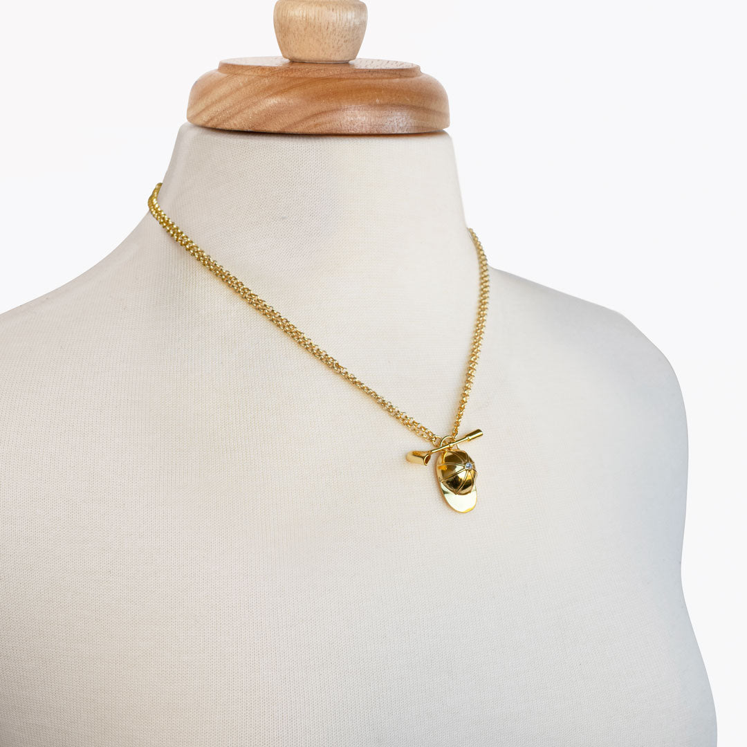 Derby Day - Jockey Necklace in Gold Urban-Equestrian