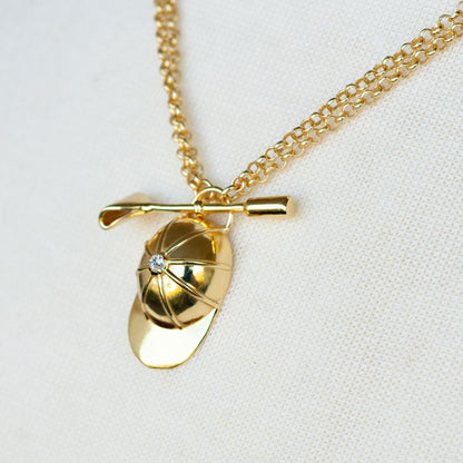 Derby Day - Jockey Necklace in Gold Urban-Equestrian