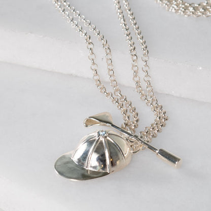 Derby Day - Jockey Necklace in Silver Urban-Equestrian