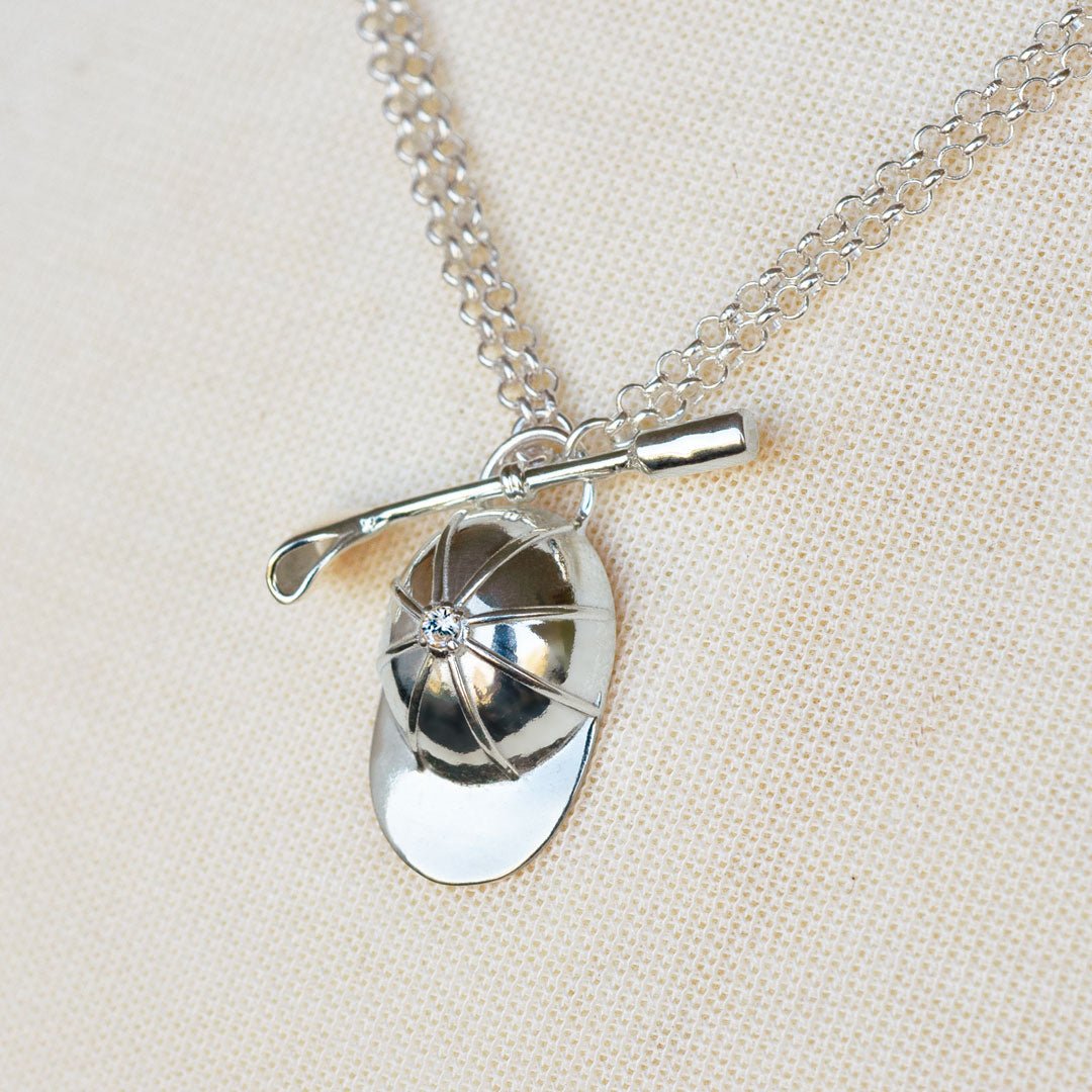 Derby Day - Jockey Necklace in Silver Urban-Equestrian