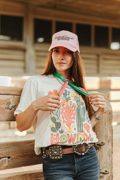 Desert Bloom Howdy Graphic Tee Wild Junkie