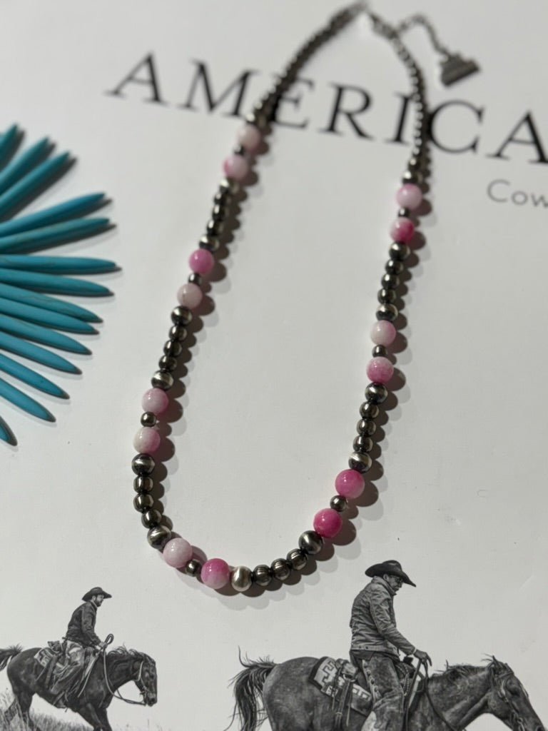 Sterling Silver Desert Rose Beaded Necklace Wild Junkie