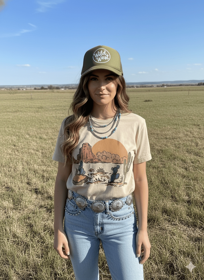 Desertscape Graphic Tee Wild Junkie