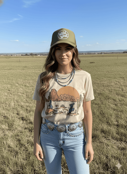 Desertscape Graphic Tee Wild Junkie