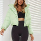 New Women's Jacket Hooded Warm Coat with Drawstring Design, Short Casual Fashion Padded Coat NovaCart