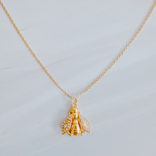 Timeless Vintage Bee Pendant Necklace Shop Style & More | Fresh Looks, Everyday Deals & Free Shipping