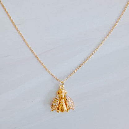 Timeless Vintage Bee Pendant Necklace Shop Style & More | Fresh Looks, Everyday Deals & Free Shipping