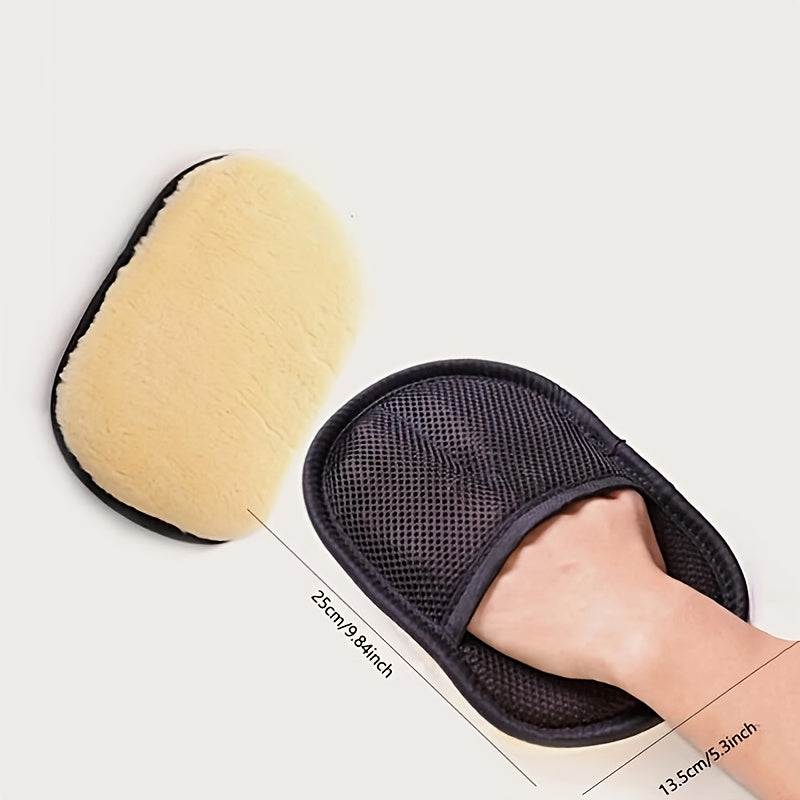 9.84" x 3.5" Microfiber Ultra-Soft Car Cleaning Glove, Perfect for Auto Detailing & Maintenance NovaCart
