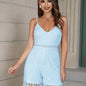 Lace Spaghetti Strap Jumpsuit | Style, Summer Season, Geometric Pattern, Hollow Details NovaCart