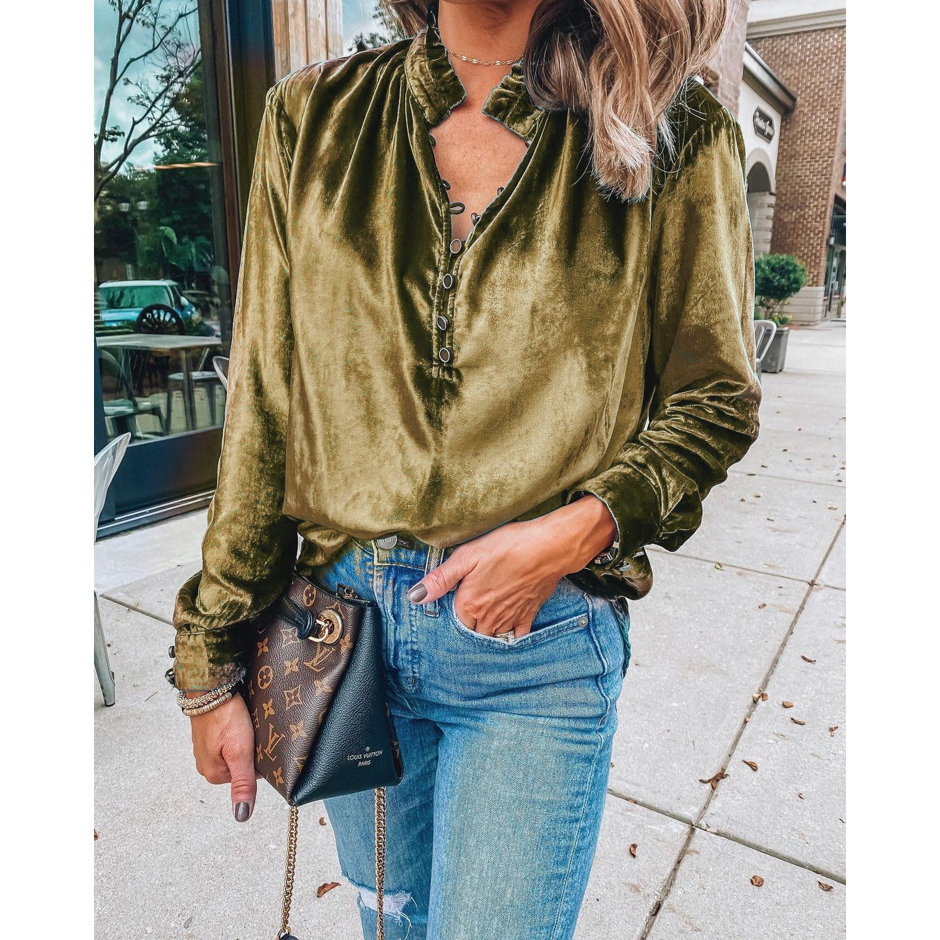 Solid Color Midi Dress | Relaxed Fit Women's Dress FitiqueFit