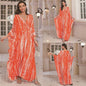 Fashion Personalized Cotton Printed Beach Dress Women Grayceful LLC