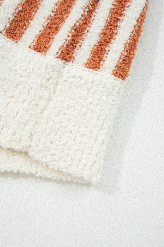 Stripe Cowl Neck Drop Shoulder Sweater Shop Style & More | Fresh Looks, Everyday Deals & Free Shipping