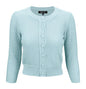 Cute Pattern Cropped Cardigan Sweater  3/4 Sleeve Shop Style & More | Fresh Looks, Everyday Deals & Free Shipping