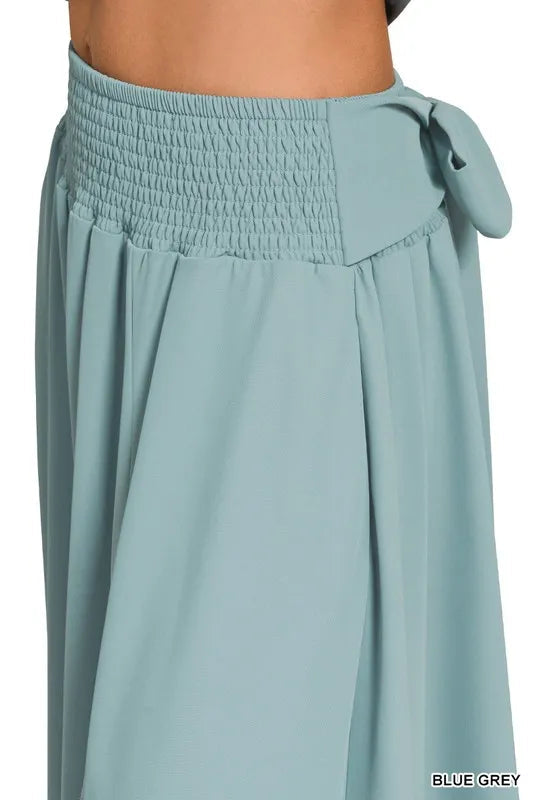Zenana Heavy Woven Span Crop Tee & Skirt Set West2East Surf