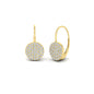 Diamond Disc Drop Earring Fascinating Diamonds