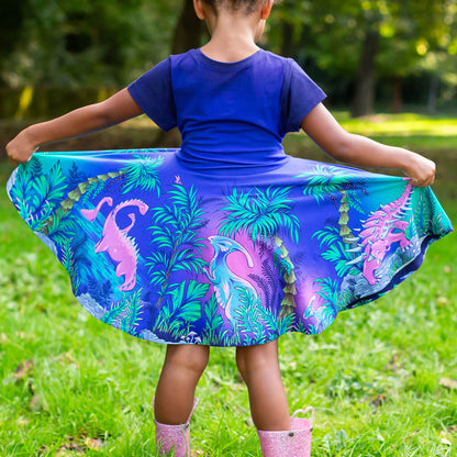 Dinosaurs Busy Dress with Pockets Princess Awesome & Boy Wonder