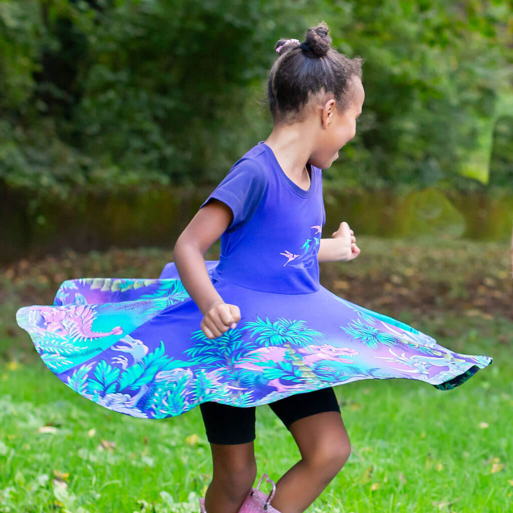 Dinosaurs Busy Dress with Pockets Princess Awesome & Boy Wonder
