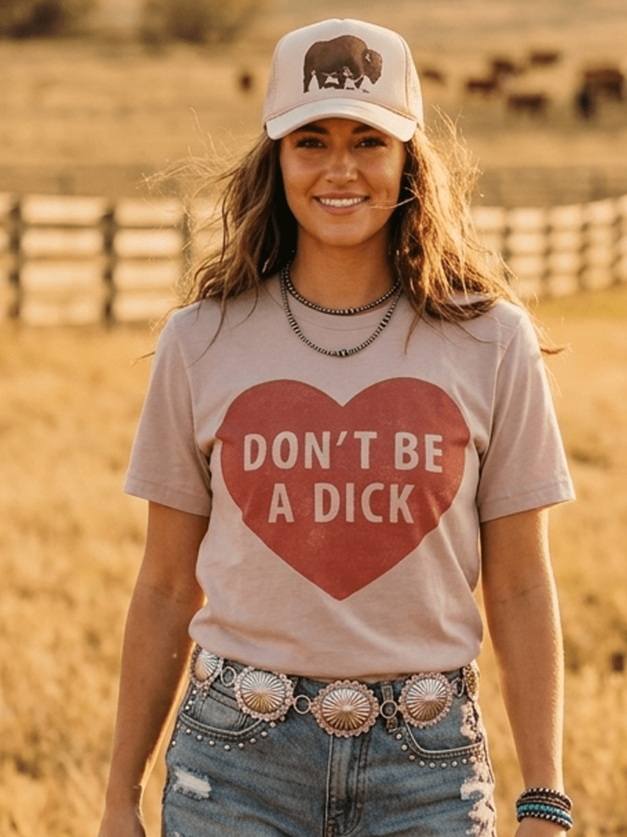 Don't Be A Dick Graphic Tee Wild Junkie