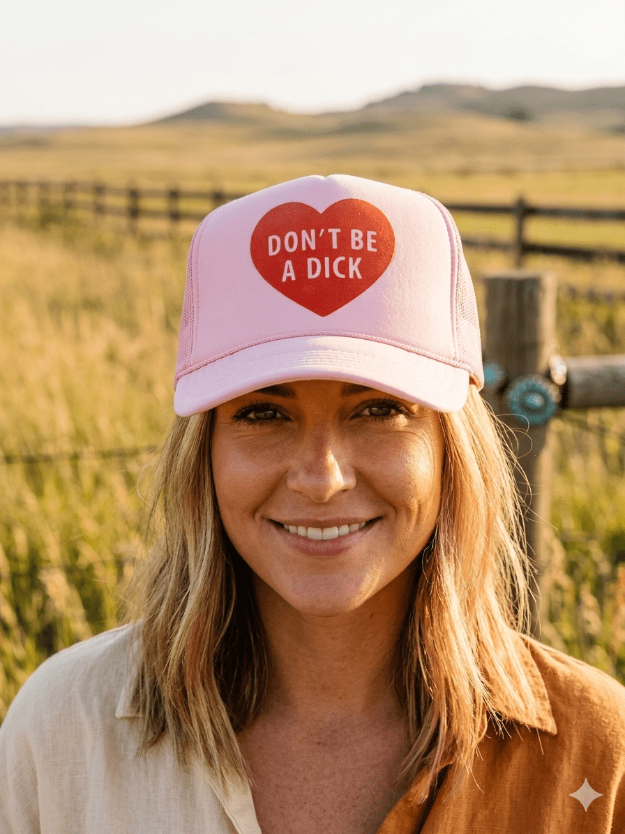 Don't Be A Dick Trucker Hat Wild Junkie