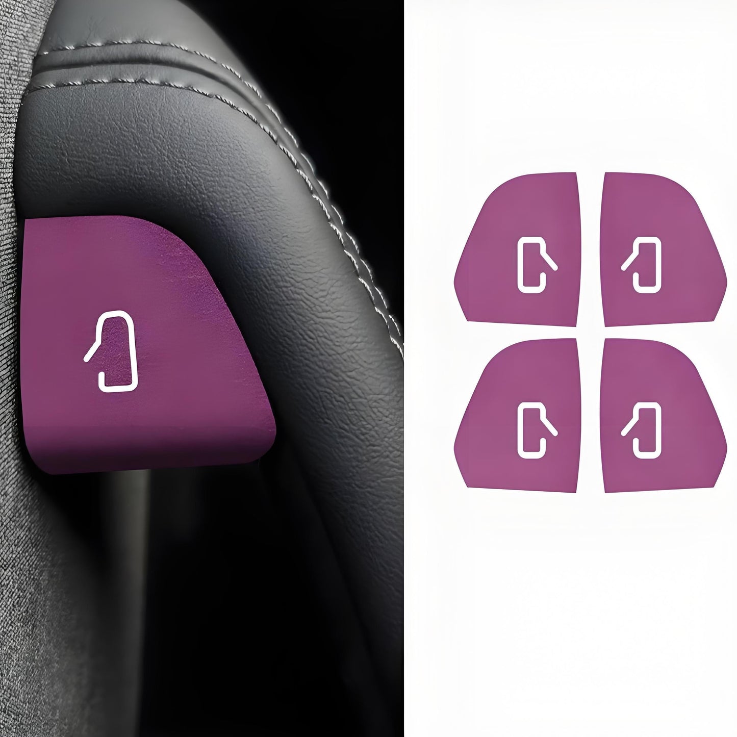 Door Open Button Stickers for Model Y Juniper & Model 3 Highland | TESERY Tesery Official Store