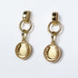 Dorado - Horseshoe Coin Earring in Gold Urban-Equestrian