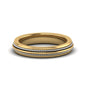 Double Rope Design 2 Tone Band Fascinating Diamonds