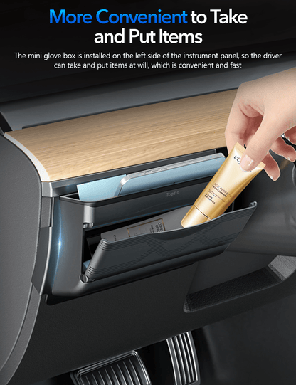 Driver Mini Glove Box for Tesla Model Y Tesery Official Store