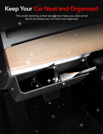 Driver Side Dash Panel Storage Box for Tesla Model Y/3 Tesery Official Store