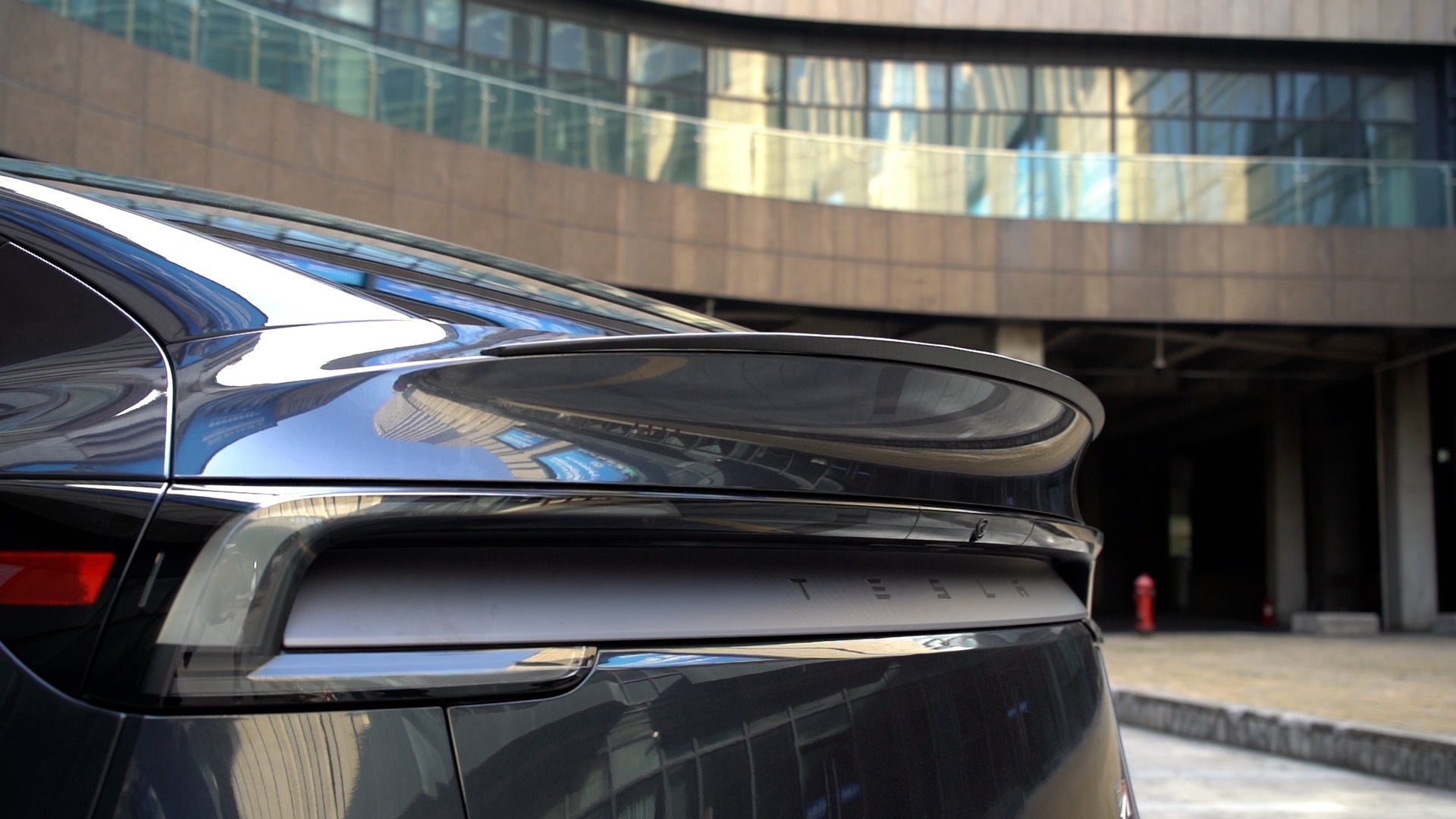 Dry Carbon Fiber Rear Trunk Spoiler for Tesla Model Y Juniper Tesery Official Store