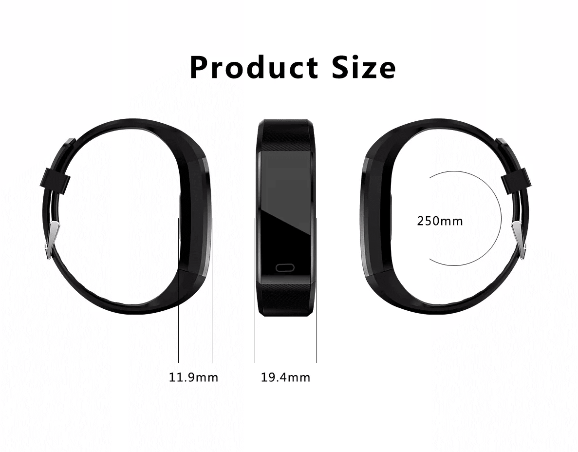 Fitness Smart Watch Activity Tracker Heart Rate For Women Men Oxygen BP Monitor New Era Fashion LLc
