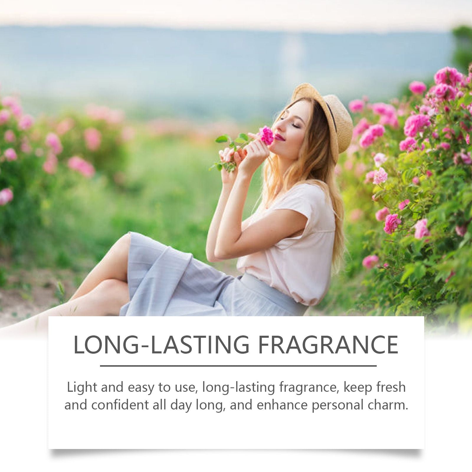 Roxelis Peach Perfume Spray Fresh Fruit Lasting Fragrance Light Elegant Fresh Fruit Fragrance Charm Perfume Spray New Era Fashion LLc