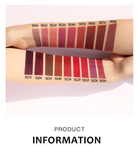 PUDAIER® Mini Capsule Matte Liquid Lipstick - Color #900 New Era Fashion LLc